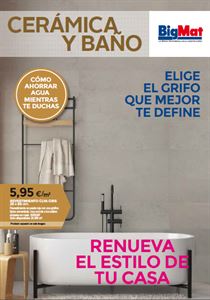 BigMat Lanza sus propuestas en cerámica y baño para renovar el estilo de la casa.