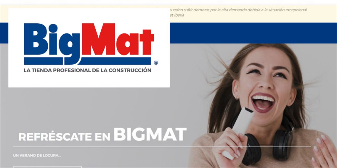 BigMat Iberia lanza su nuevo espacio de comercio electrónico 