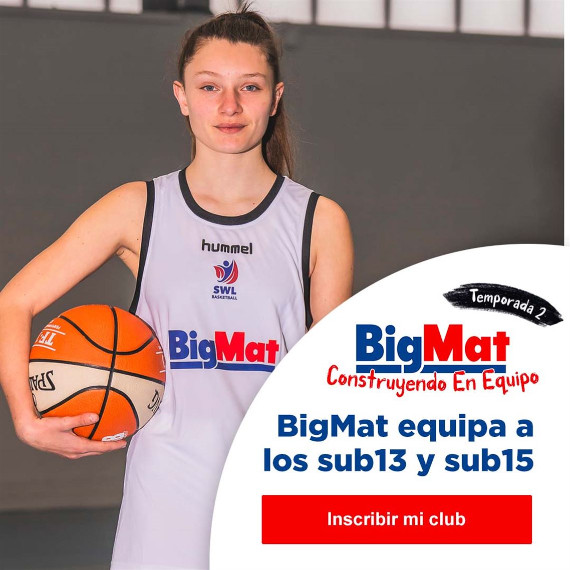 BigMat patrocina a 65 clubes de baloncesto