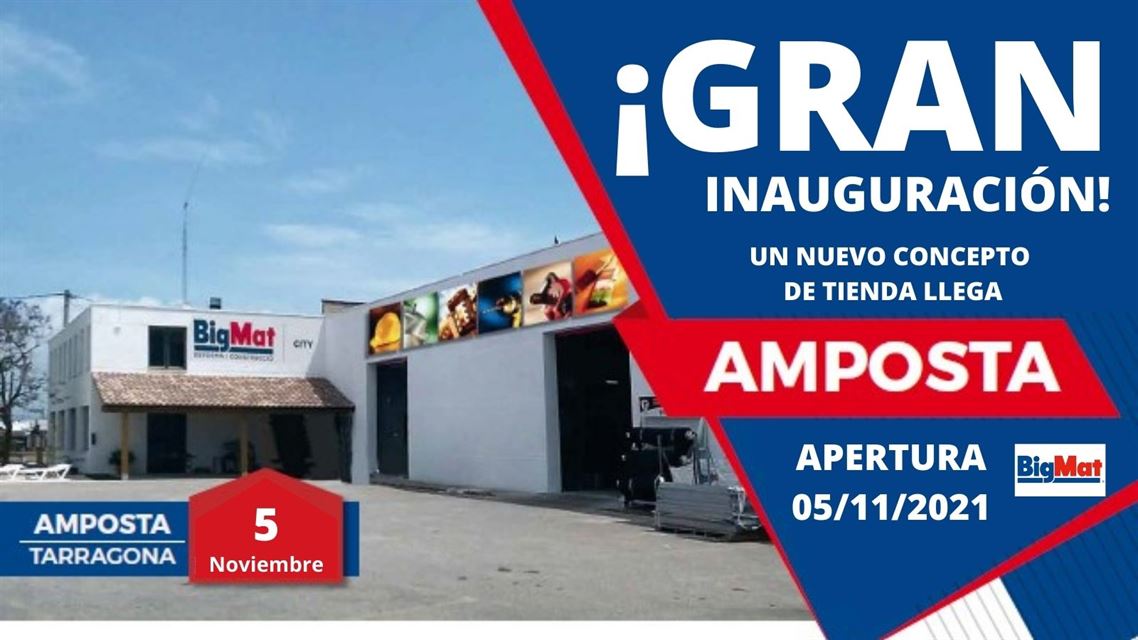 Inauguración BigMat City en Amposta
