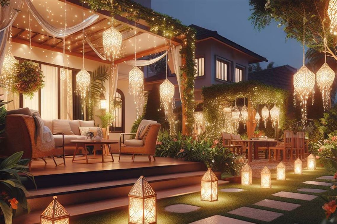 Prepara tu Jardín para las Festividades: Consejos para Iluminar y Decorar tu Espacio Exterior