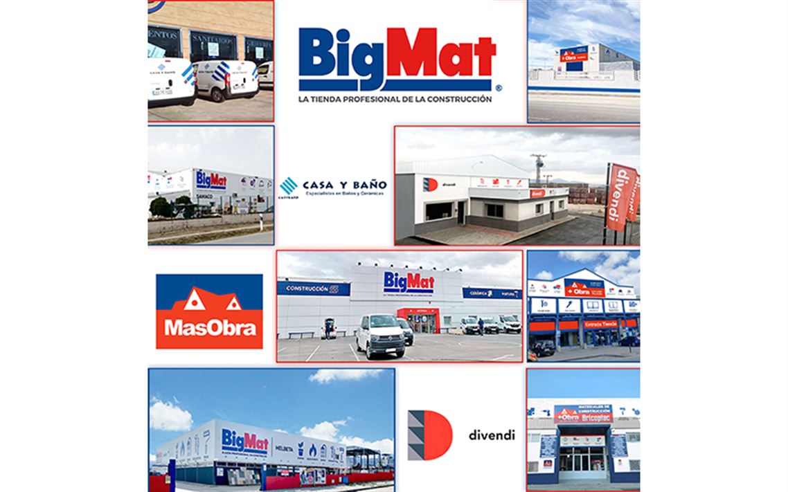 El Grupo BigMat suma 92 nuevos almacenes y consolida su crecimiento en todas sus enseñas