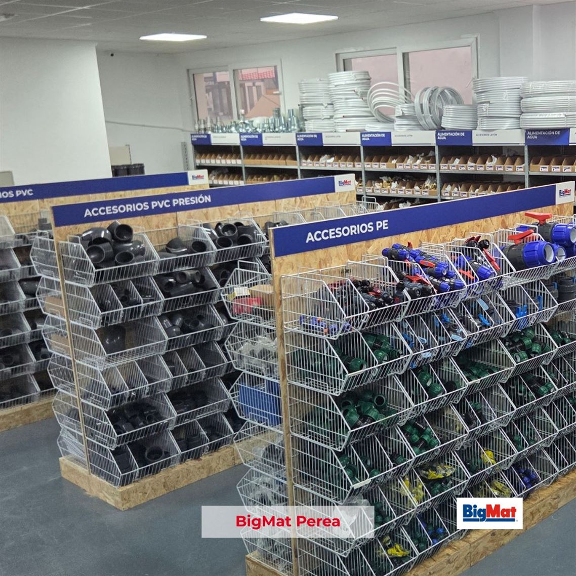 En BigMat avanzamos en el plan de modernización del PDV con nuevas implantaciones de fontanería