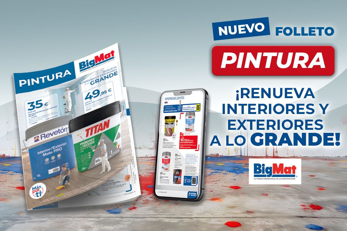 Lanzamos nuestro nuevo folleto de Pintura con soluciones completas para cualquier espacio del hogar