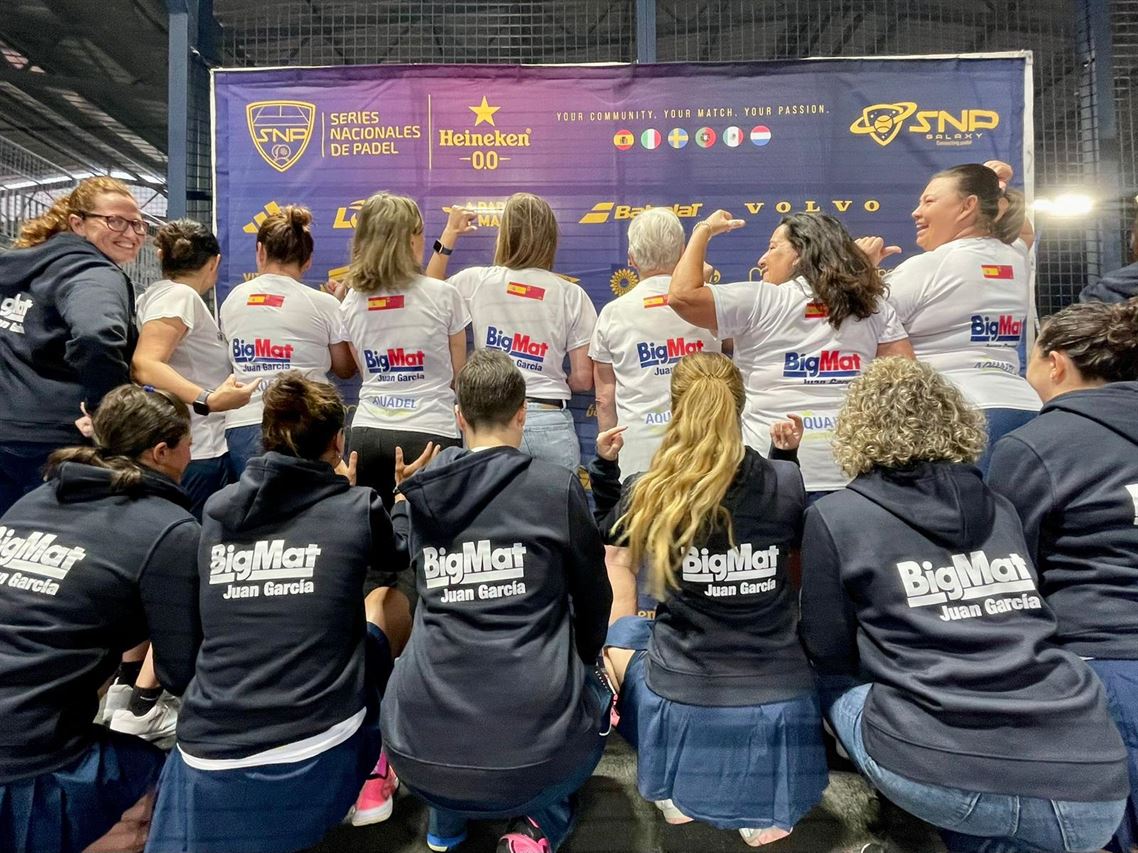 BigMat Juan García impulsa el pádel amateur con el patrocinio del equipo 'Miocardio' 