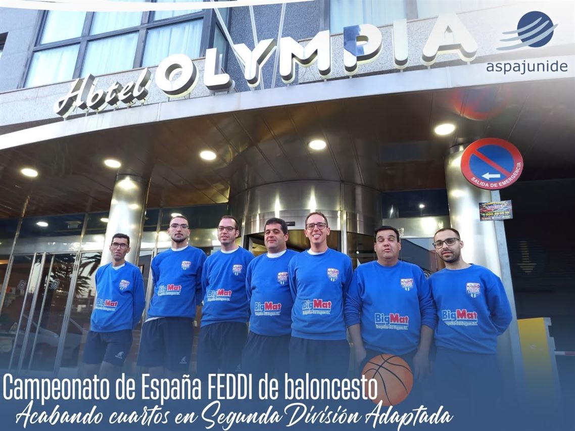 BigMat Escayolas del Segura acompaña a ASPAJUNIDE en su participación en el Campeonato de España