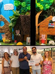 BigMat Reviriego conquista el primer premio en el concurso 'Escaparates de cuento' de Guadalajara