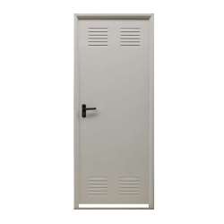 PUERTA GALVANIZADA DOBLE HOJA MARCO C-40