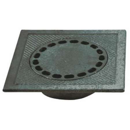Vegara Stone Arqueta con tapa y marco de hierro fundido (B125, 70X70CM) :  : Bricolaje y herramientas