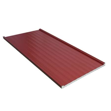Panel Teja Italcoppo Rojo/Blanco 40mm – Panel a Medida