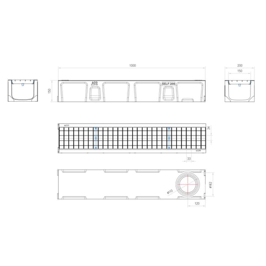 Imagem de acessório do produtoCANAL SELF200 A15 GR ENTR A.G. b125 SPRINLOCK