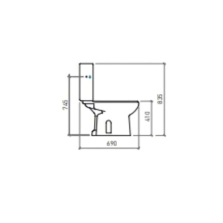 Imagen accesoria del productoCISTERNA SERIE ALFA PLUS C/MEC BCO 121111