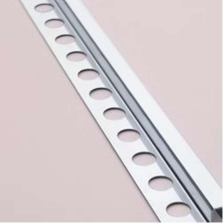 6 mm HEXIM Riel de acero inoxidable para azulejos perfil en L 2 m color plateado brillante acero inoxidable V2A gran selección de alturas y perfiles 