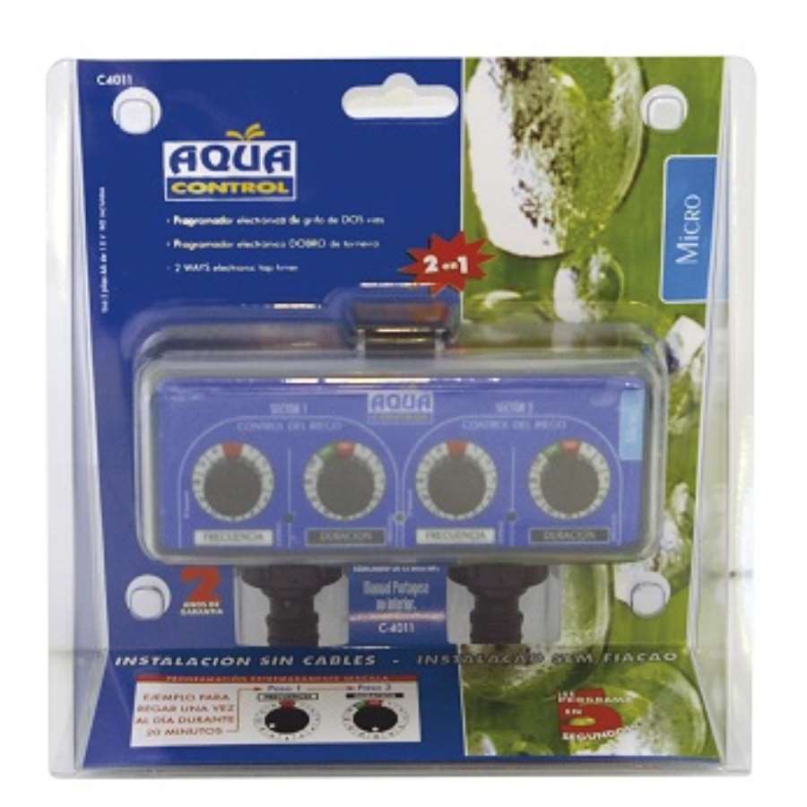 Imagen accesoria del productoPROGRAMADOR ANALÓGICO DE BOLA RH3/4” DOBLE SALIDA