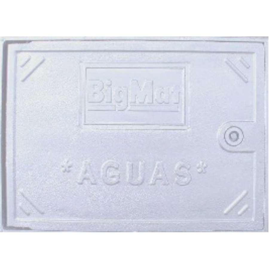 Imagem principal do produtoTAPA CONTADOR ALUMINIO BIGMAT 30X40 C/CERRADURA