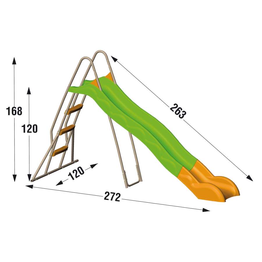 Imagen accesoria del productoTOBOGAN GUIA 2,63MTS ult uds