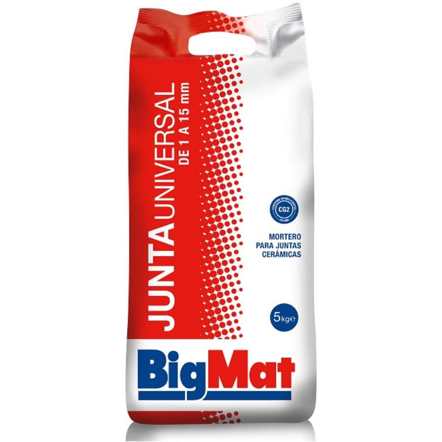 Imagen principal del productoJUNTA BIGMAT UNIVERSAL BEIGE (BOLSA 5 Kg)