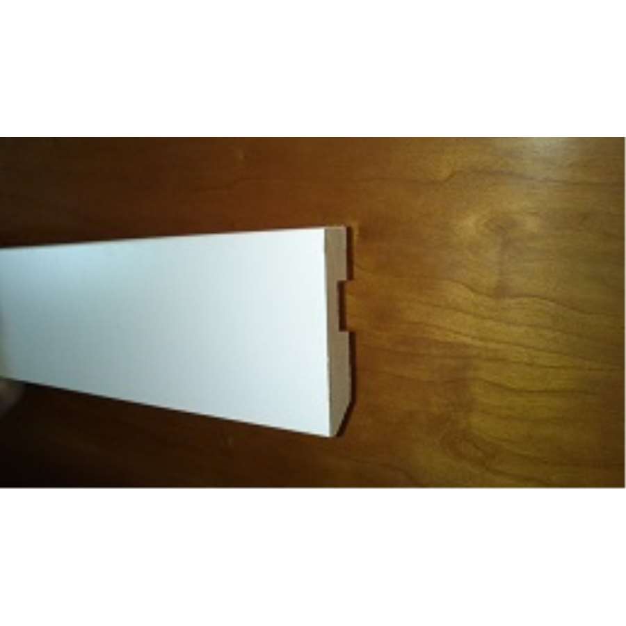 Imagen principal del productoROD.LAMINADO BL.2250x80x15 CANTO CUADRADO PASACABLE