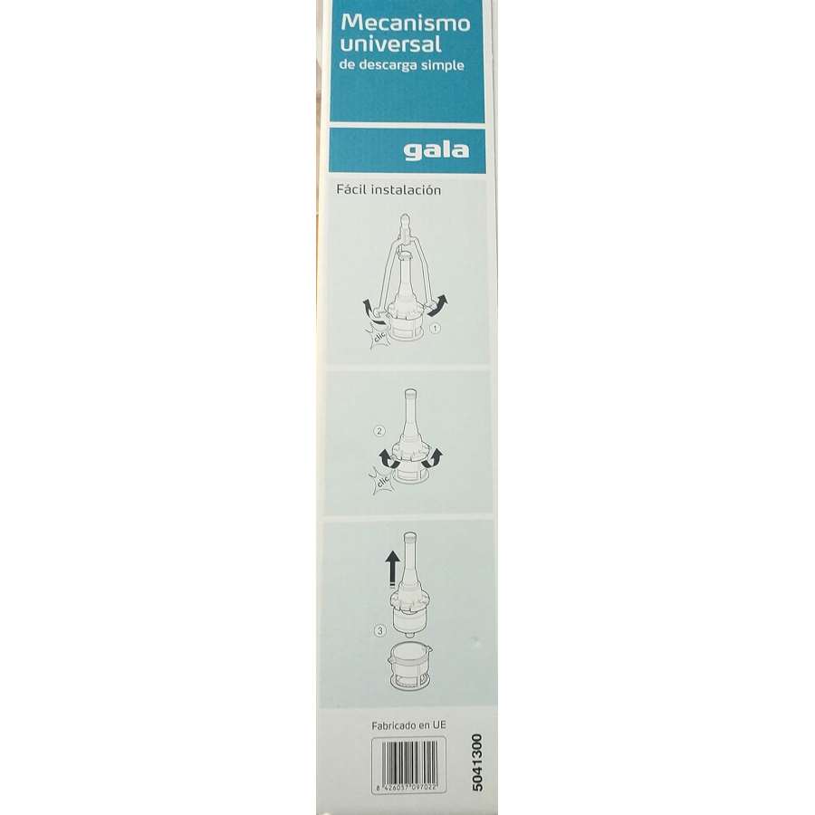Imagen accesoria del productoMECANISMO WC DE DESCARGA SIMPLE GALA