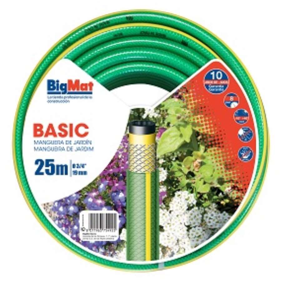 Imagen principal del productoMANGUERA BIGMAT BASIC 19X25  8Bar (3/4")