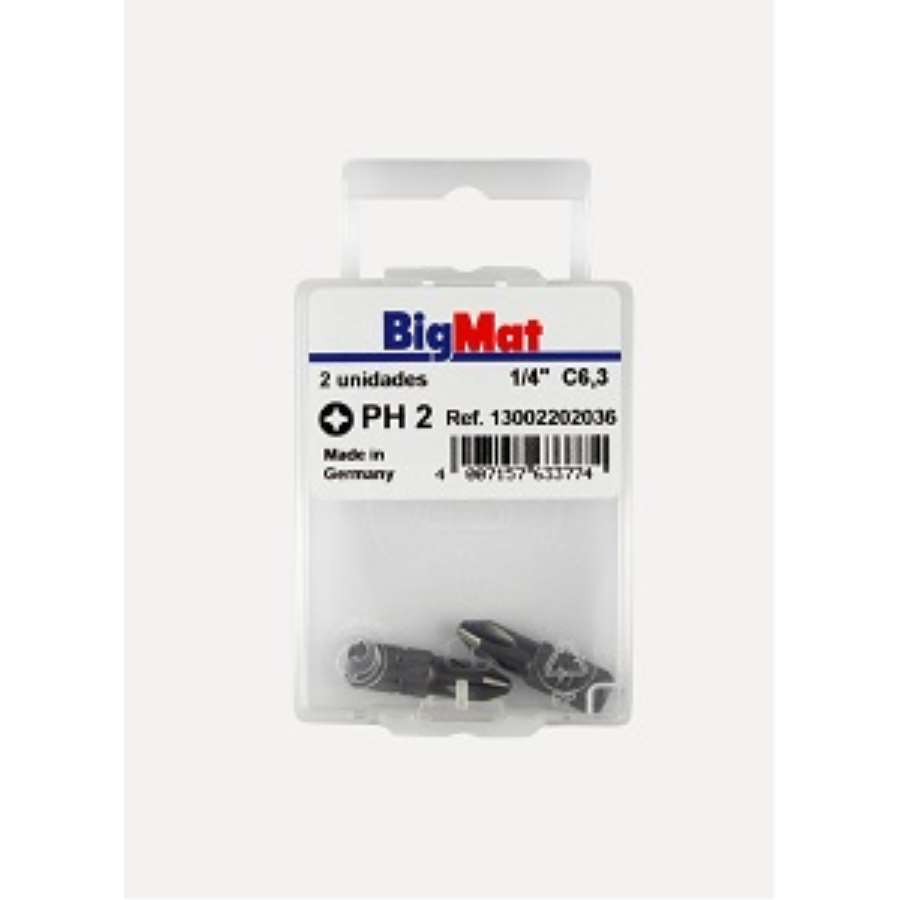 Imagen principal del producto***PUNTAS BIGMAT PZ3X25MM 1/4"