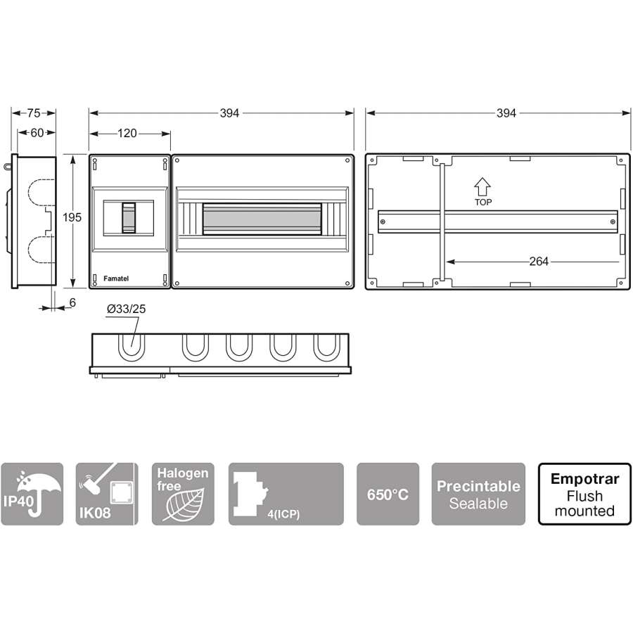 Imagen accesoria del productoARMARIO VITA EMPOTRAR ICP 32+14 ELEMENTOS