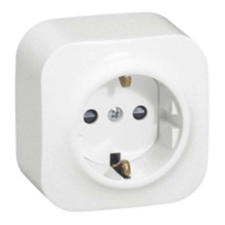 Imagen principal del productoFORIX IP21 BASE 2P+T BLANCO