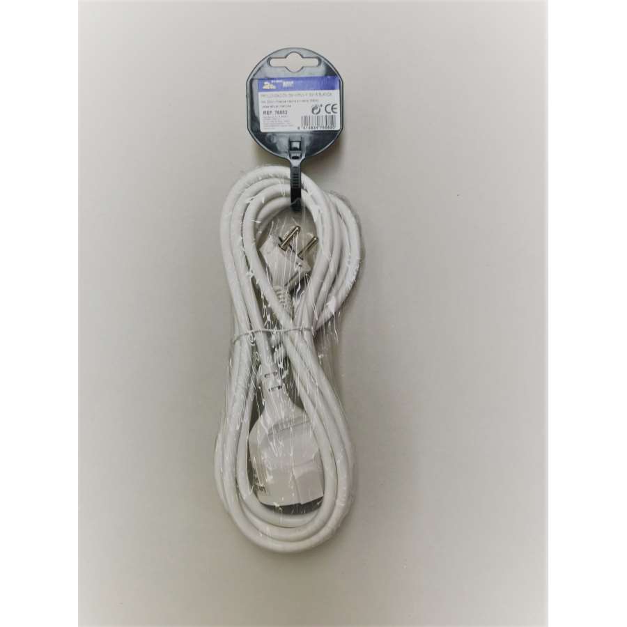 Imagen accesoria del productoPROLONGADOR 3MTS MANGUERA REDONDA 3G1,5 BLANCA