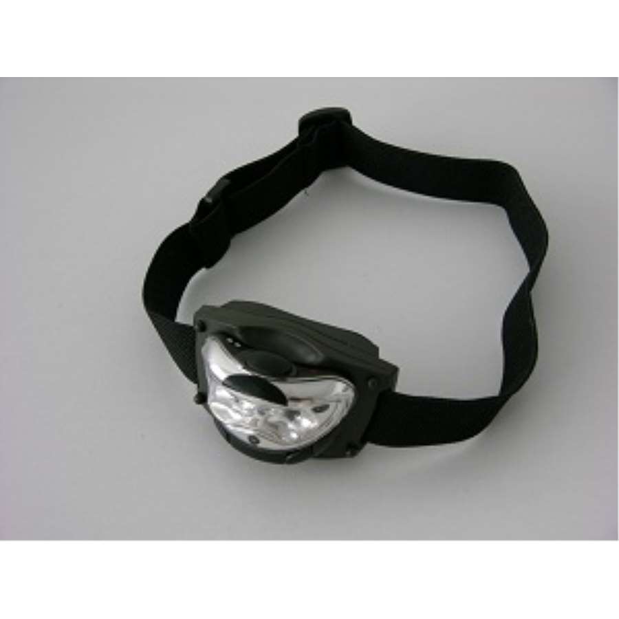 Imagen principal del productoLINTERNA FRONTAL C/2 LEDS BLC+1 ROJO