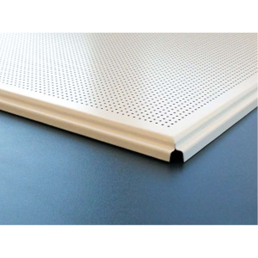 Imagen principal del productoBANDEJA METÁLICA BIGMAT T24 AC V6 600X600X2,5 BLANCO C/VELO