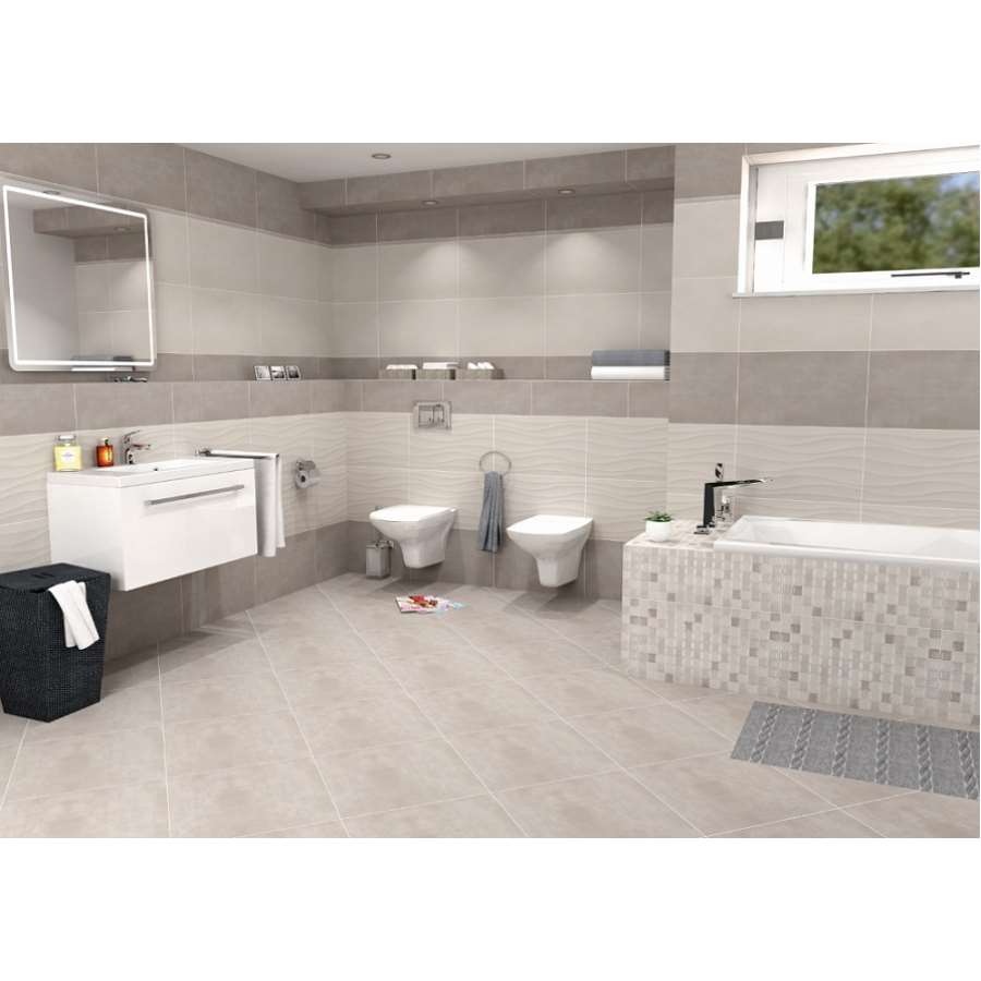 Imagem de acessório do produtoREVESTIMENTO MOSAICO VANGUARD MOSAIC GREY 33 x 55