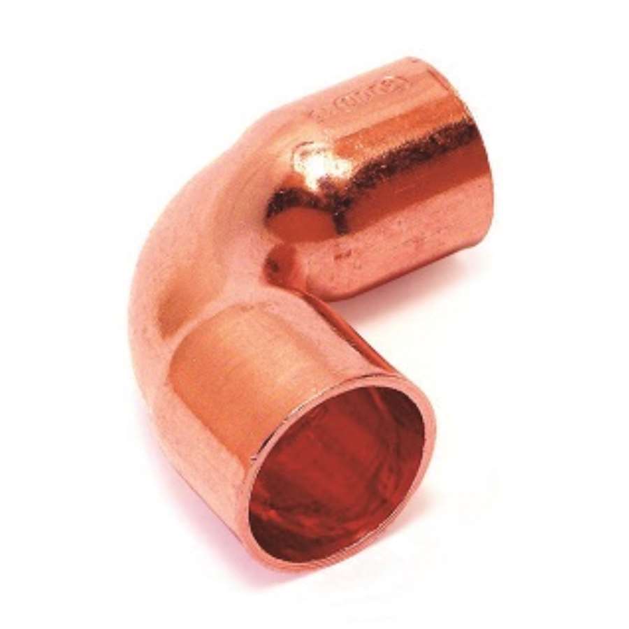 Imagen principal del producto5002A CURVA 90º COBRE HEMBRA-HEMBRA - Ø15.