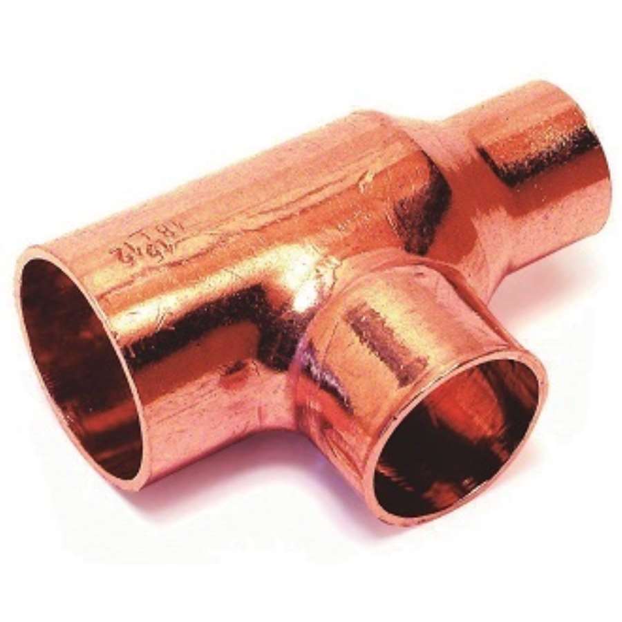 Imagen principal del producto5130R TE REDUCIDA COBRE HEMBRA - Ø18-Ø15-Ø15.