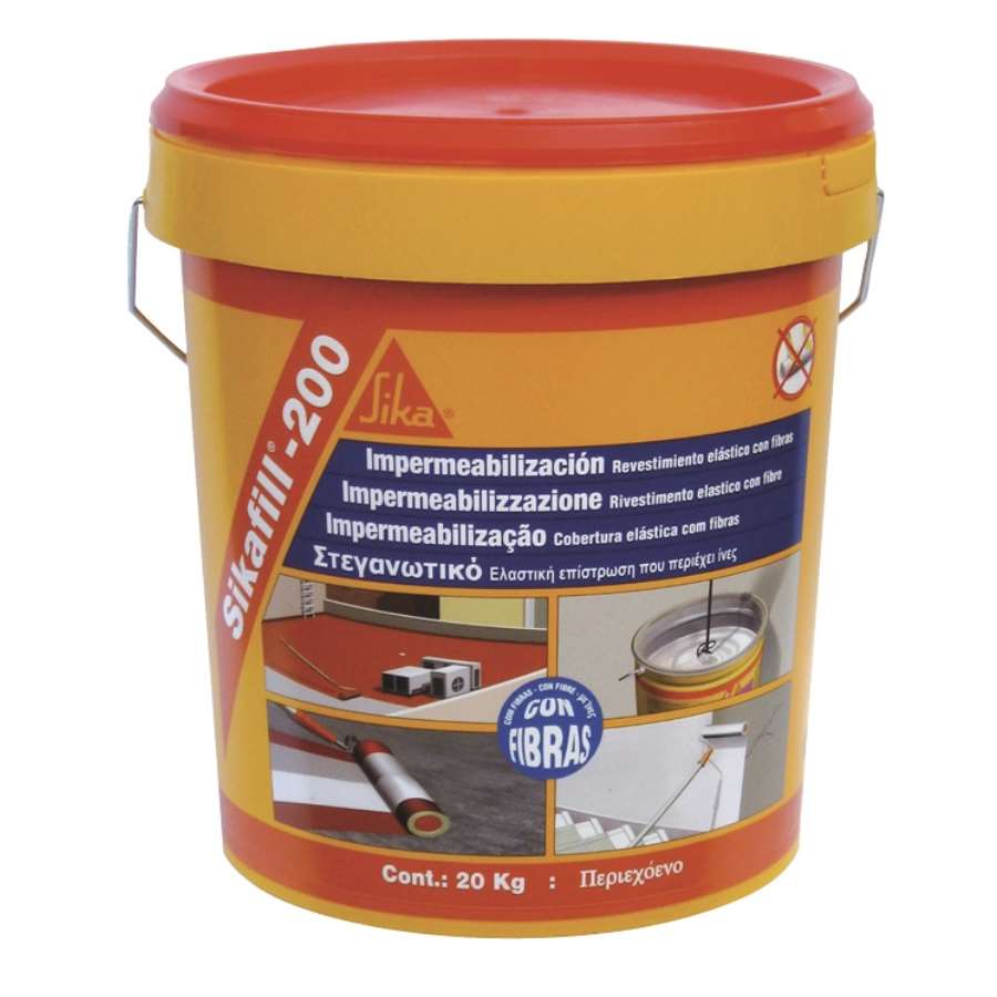 Imagem principal do produtoSIKAFILL 200 FIBRAS EMBALAGEM 20KG VERMELHO