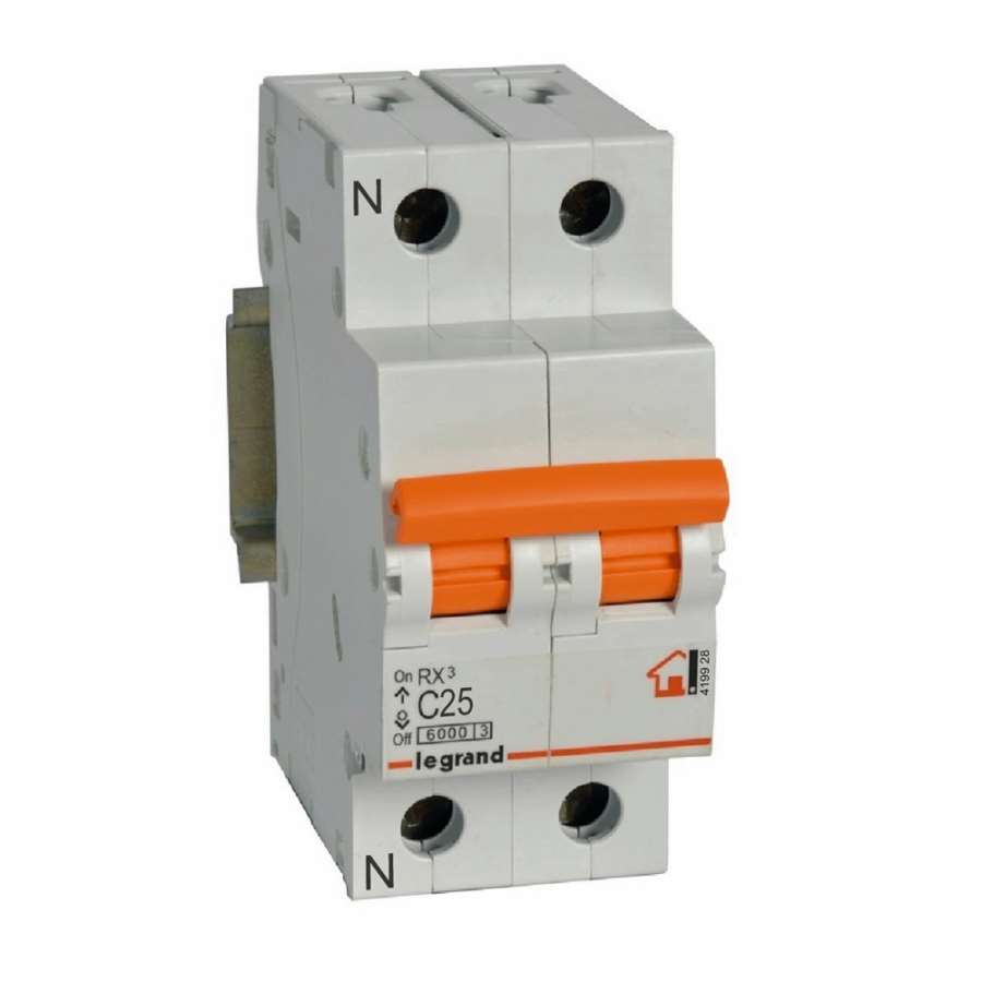 Imagen principal del productoMAGNETOTÉRMICO RX3 P+N 25A
