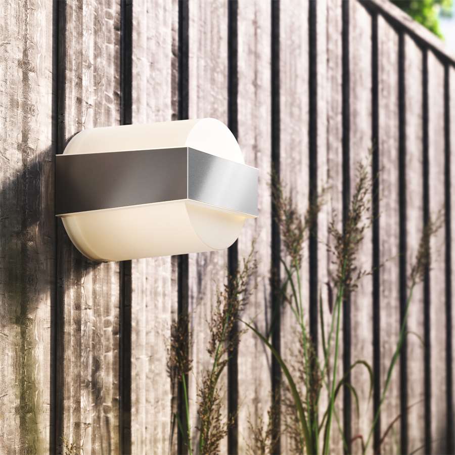 Imagen accesoria del productoAPLIQUE DE PARED GRAVEL INOX 1X9,5W 230V