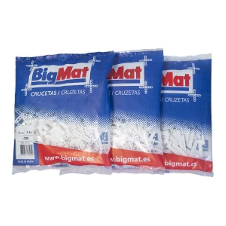Imagen principal del producto**nulo** CRUCETA BIGMAT 2mm (Bolsa 300 ud)