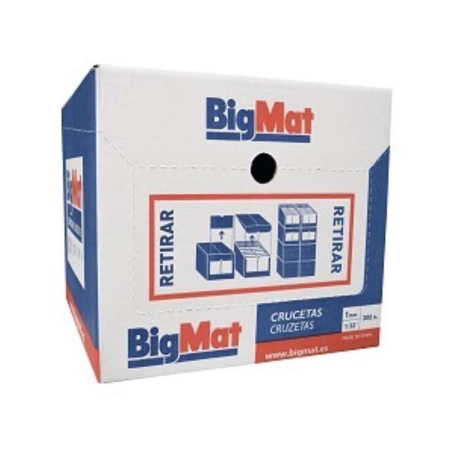 Imagen principal del producto**BOX CRUCETAS BIGMAT 7mm (2.400 ud)