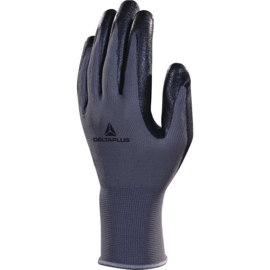 Imagen accesoria del productoGUANTE TRICOTADO POLIÉSTER P. ESPUMA NITRILO T9 (Paq.12uds)