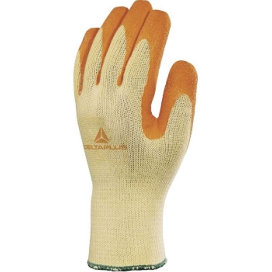 Imagen principal del productoGUANTE TRICOTADO POLIÉSTER ALGODÓN - P.LATEX T10 (Paq.12uds)