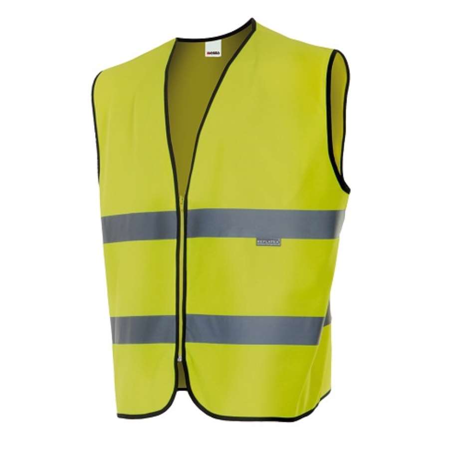 Imagen principal del producto**CHALECO ALTA VISIBILIDAD AMARILLO FLUOR TALLA XL