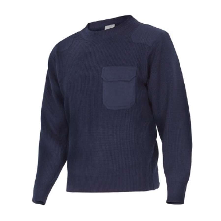 Imagen principal del productoJERSEY DE PUNTO AZUL MARINO TALLA XXL