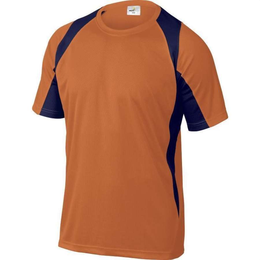 Imagen accesoria del productoCAMISETA M/CORTA SECADO RÁPIDO NARANJA-MARINO TALLA M