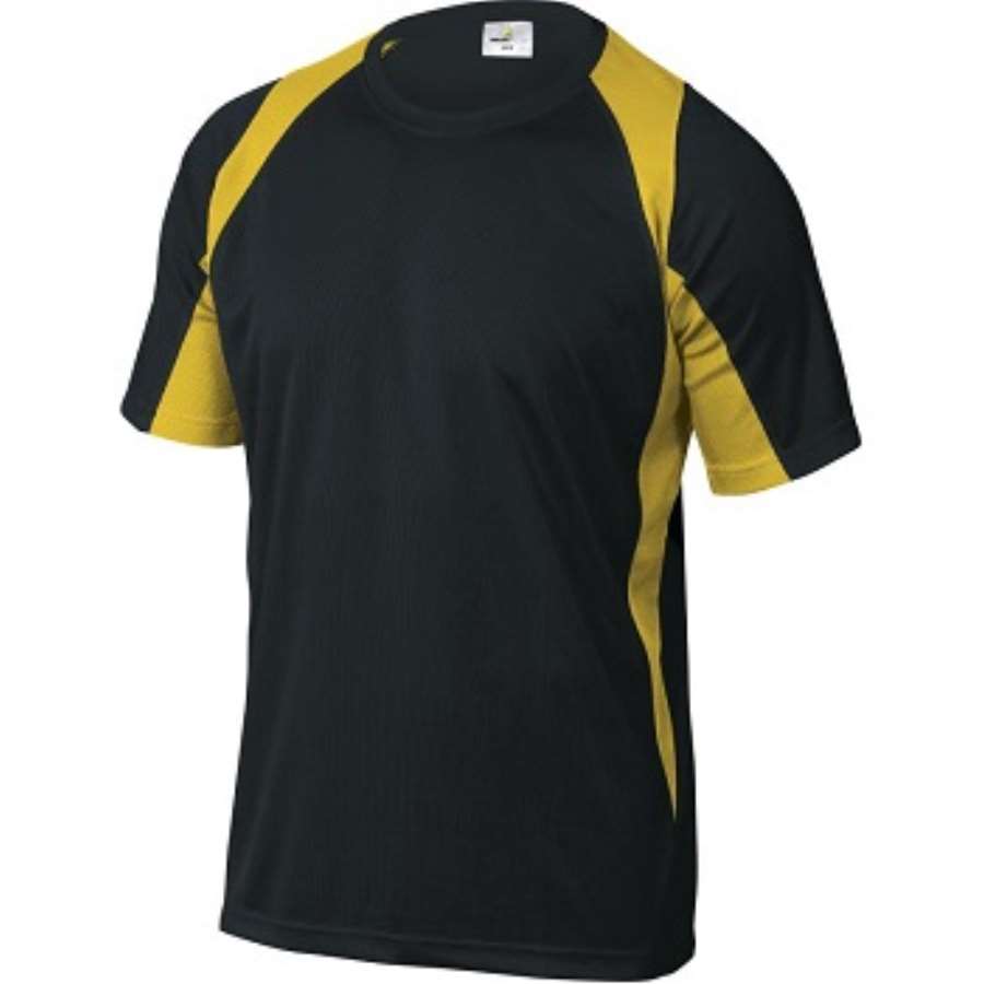 Imagen principal del productoCAMISETA M/CORTA SECADO RÁPIDO NEGRO-AMARILLO TALLA M