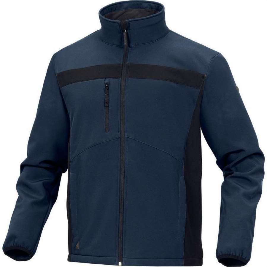 Imagen accesoria del productoCHAQUETA SOFTSHELL AZUL MARINO TALLA L