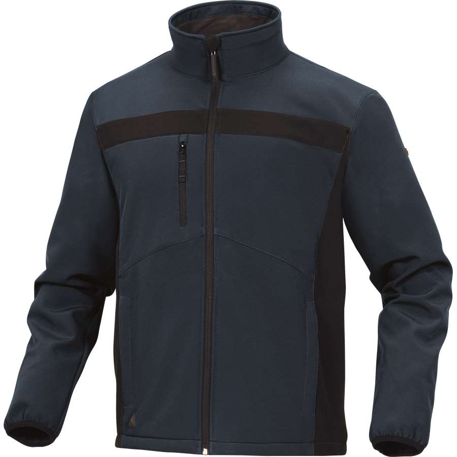 Imagen principal del productoCHAQUETA SOFTSHELL AZUL MARINO TALLA XL