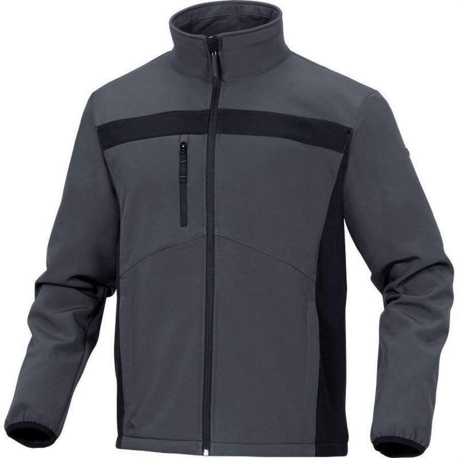 Imagen accesoria del productoCHAQUETA SOFTSHELL GRIS-NEGRO TALLA L