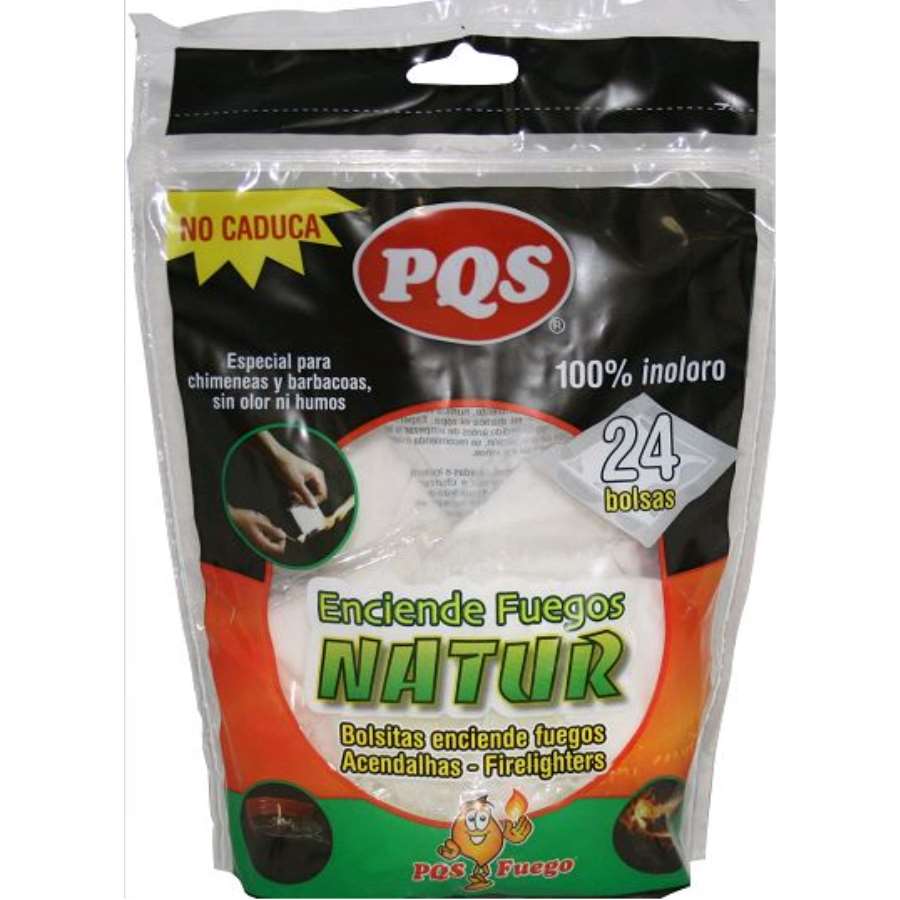 Imagen principal del productoBOLSAS ENCIENDE FUEGOS NATUR 24 UD.