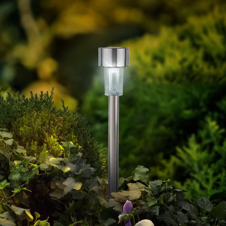 Imagen accesoria del productoBALIZA DE LED SOLAR DE JARDIN EXTER(BLANCO FRIO)
