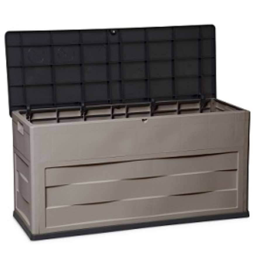 Imagen accesoria del productoBAUL AMBITION GRIS OSCURO/NEGRO 119X46X60